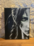Toile Gravée au Laser – Aerith Gainsborough | Final Fantasy VII | 24x30 cm