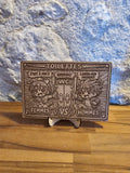 Plaque de Porte WC – Style Manga "Femmes VS Hommes" | MDF Gravé au Laser | 10x15 cm