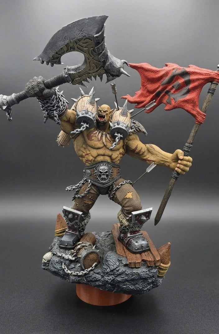 Figurine Résine – Garrosh Hurlenfer | World of Warcraft | Sur Commande