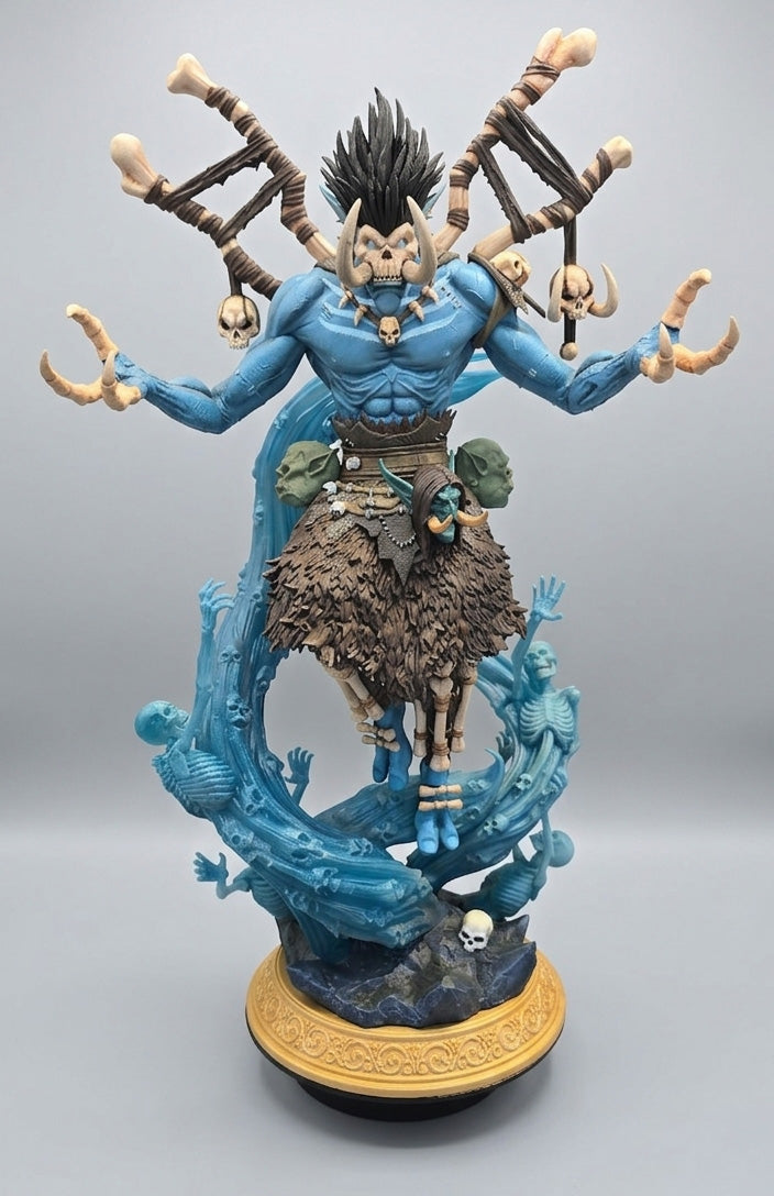 Figurine Résine – Bwonsamdi, Seigneur des Morts | World of Warcraft | Sur Commande