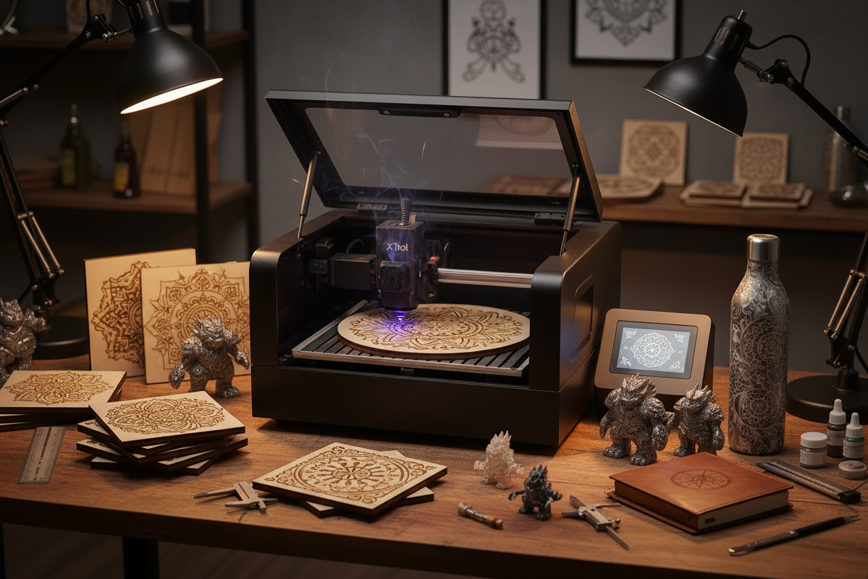Graveur laser et réalisations - style première image