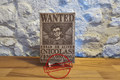 Plaque Wanted One Piece tampon rouge